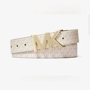Authentic Michael Kors Reversible White Logo Belt Michael Kors | Accessories | Authentic Michael Kors Women  main image 4